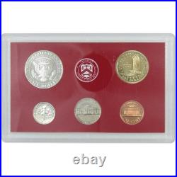 2001 Silver Proof Set U. S. Mint Original Government Packaging OGP COA
