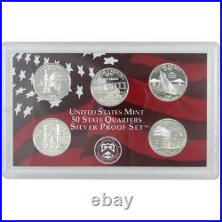 2001 Silver Proof Set U. S. Mint Original Government Packaging OGP COA