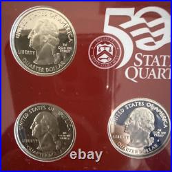 2001 U. S. Mint Silver Proof Set with COA & OGP 90% Silver Coins, Complete 2001 U. S. Mint Silver Proof Set with COA & OGP 90% Silver Coins, Complete