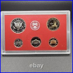 2001 United States Mint Silver Proof Set Complete OGP Box & COA 50 State