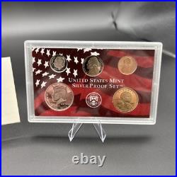 2001 United States Mint Silver Proof Set with COA