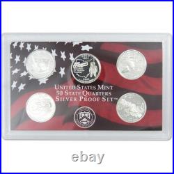 2002 Silver Proof Set U. S. Mint Original Government Packaging OGP COA