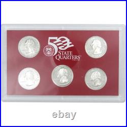 2002 Silver Proof Set U. S. Mint Original Government Packaging OGP COA