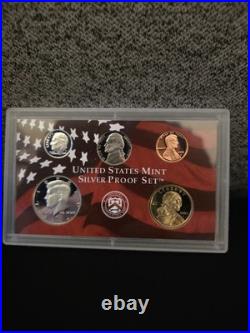2002 US Mint Silver Proof Set 10 coin OGP COA. Free shipping
