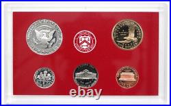 2002 United States Silver Proof Set Set with Box & COA
