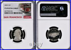 2003-S 10-coin Silver Proof Set NGC graded PF69 Ultra Cameo 2003-S 10-coin Silver Proof Set NGC graded PF69 Ultra Cameo