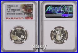 2003-S 10-coin Silver Proof Set NGC graded PF69 Ultra Cameo 2003-S 10-coin Silver Proof Set NGC graded PF69 Ultra Cameo