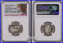 2003-S 10-coin Silver Proof Set NGC graded PF69 Ultra Cameo 2003-S 10-coin Silver Proof Set NGC graded PF69 Ultra Cameo