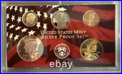 2003-S US Mint Silver Proof Set 10 Coins with COA & OGP