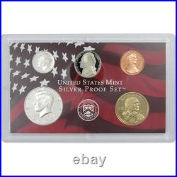 2003 Silver Proof Set U. S. Mint Original Government Packaging OGP COA