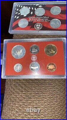 2004-S SILVER Proof Set /RED Box and COA all SILVER