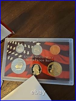 2004-S United States Mint Silver Proof Set 11 Coins COA Original Box OGP 90% Ag