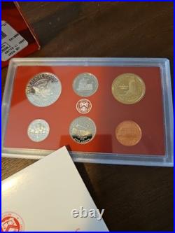 2004-S United States Mint Silver Proof Set 11 Coins COA Original Box OGP 90% Ag