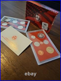 2004-S United States Mint Silver Proof Set 11 Coins COA Original Box OGP 90% Ag