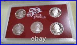 2004-S United States SILVER Proof Set 11 Coin Set NIB with COA 1.3375 oz 90%
