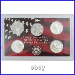 2004 Silver Proof Set U. S. Mint Original Government Packaging OGP COA