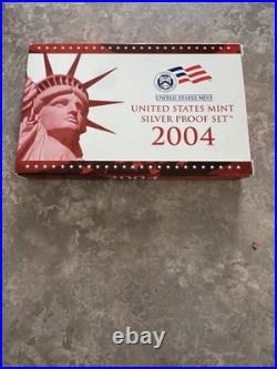 2004 United states Mint Silver Proof set