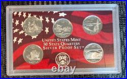 2005-S Silver Proof Set Complete 11-Coin Set with COA 1.338 troy oz silver