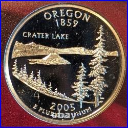 2005-S Silver Proof Set Complete 11-Coin Set with COA 1.338 troy oz silver