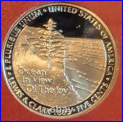 2005-S Silver Proof Set Complete 11-Coin Set with COA 1.338 troy oz silver