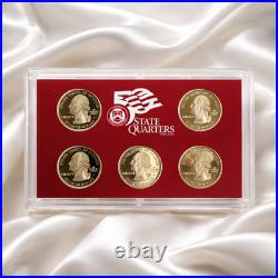 2005-S US Mint Silver Proof Set 11 Coin 90% Silver OGP COA Westward Journey IKE