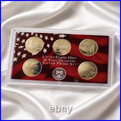 2005-S US Mint Silver Proof Set 11 Coin 90% Silver OGP COA Westward Journey IKE