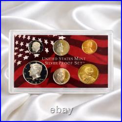 2005-S US Mint Silver Proof Set 11 Coin 90% Silver OGP COA Westward Journey IKE