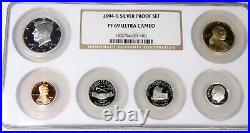 2005 Silver Proof Set NGC Certified PF69 Ultra Cameo