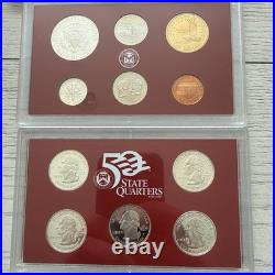 2005 Silver Proof Set, State Quarters And Regular Proof Set
