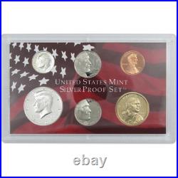 2005 Silver Proof Set U. S. Mint Original Government Packaging OGP COA