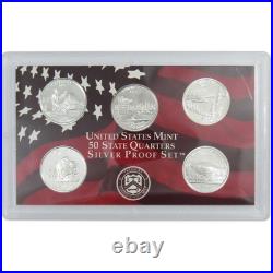 2005 Silver Proof Set U. S. Mint Original Government Packaging OGP COA