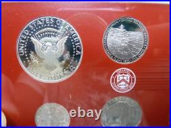 2005 US S Mint Silver Proof Coin Set with 5 State Quarters CA MN OR KS WV Red Set 2005 US S Mint Silver Proof Coin Set with 5 State Quarters CA MN OR KS WV Red Set