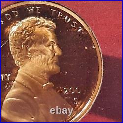 2005 United States Mint silver proof set 11 coins. Rare mint error set