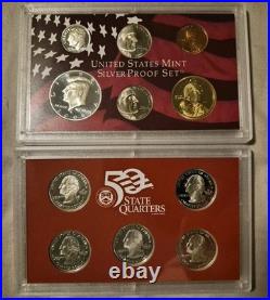 2005 United States Silver Proof S-Set unserculated 90% Silver
