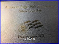 2006 American Silver Eagle 20th Anniversary Set