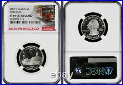 2006-S 10-coin Silver Proof Set NGC Graded PF69 Ultra Cameo Cable Car label 2006-S 10-coin Silver Proof Set NGC Graded PF69 Ultra Cameo Cable Car label