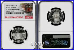 2006-S 10-coin Silver Proof Set NGC Graded PF69 Ultra Cameo Cable Car label 2006-S 10-coin Silver Proof Set NGC Graded PF69 Ultra Cameo Cable Car label