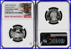 2006-S 10-coin Silver Proof Set NGC Graded PF69 Ultra Cameo Cable Car label 2006-S 10-coin Silver Proof Set NGC Graded PF69 Ultra Cameo Cable Car label