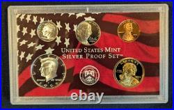 2006-S Silver Proof Set Complete 10-Coin Set with COA 1.338 troy oz silver