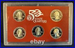 2006-S Silver Proof Set Complete 10-Coin Set with COA 1.338 troy oz silver