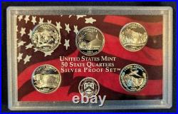 2006-S Silver Proof Set Complete 10-Coin Set with COA 1.338 troy oz silver
