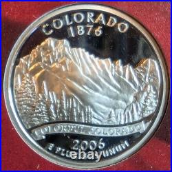 2006-S Silver Proof Set Complete 10-Coin Set with COA 1.338 troy oz silver