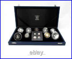 2006 Silver Proof Queens 80th Birthday Coin Set Maundy Money COA Box Gift