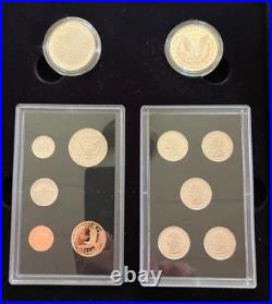 2006 US Mint American Legacy Collection Proof Set 2 Silver Dollars OGP 12 Coins
