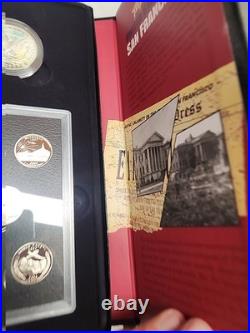 2006 US Mint American Legacy Collection Proof Set 2 Silver Dollars OGP 12 Coins