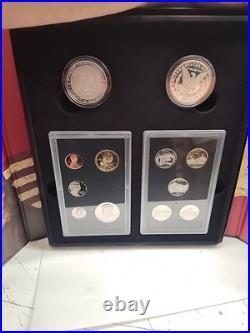 2006 US Mint American Legacy Collection Proof Set 2 Silver Dollars OGP 12 Coins