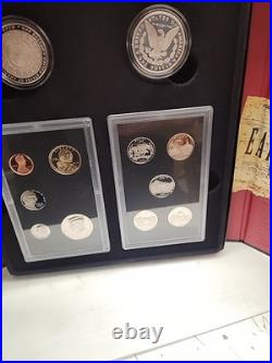 2006 US Mint American Legacy Collection Proof Set 2 Silver Dollars OGP 12 Coins