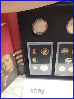 2006 US Mint American Legacy Collection Proof Set 2 Silver Dollars OGP 12 Coins