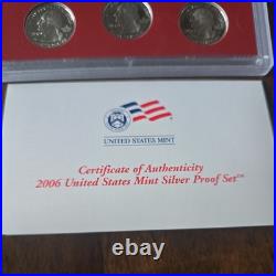 2006 United States 10-Coin Silver Proof Set US Mint OGP & COA