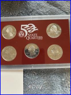 2006 United States Mint Silver Proof Set. Ten Coins set in COA
